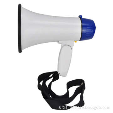 Outdoor Police Megaphone Training Microphone Speach Megaphone Travel Loudspeaker For Car